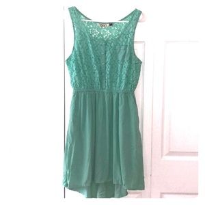 SO mint green summer dress size large